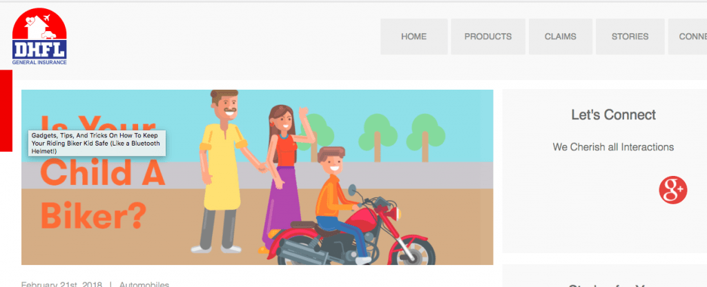 DHFL safe riding for children