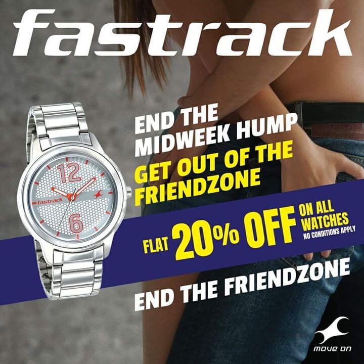 Example of Fastrack Ad