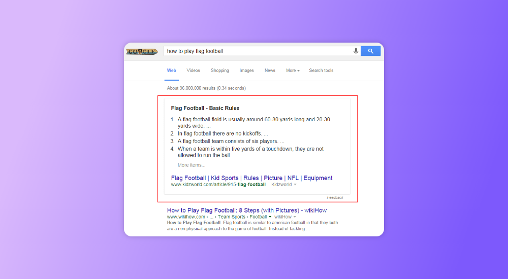 what is a google featured snippet?
